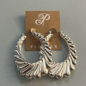 Plunder Silver Earrings